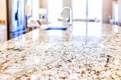 Granite Slab Installation in Sonoma County, CA